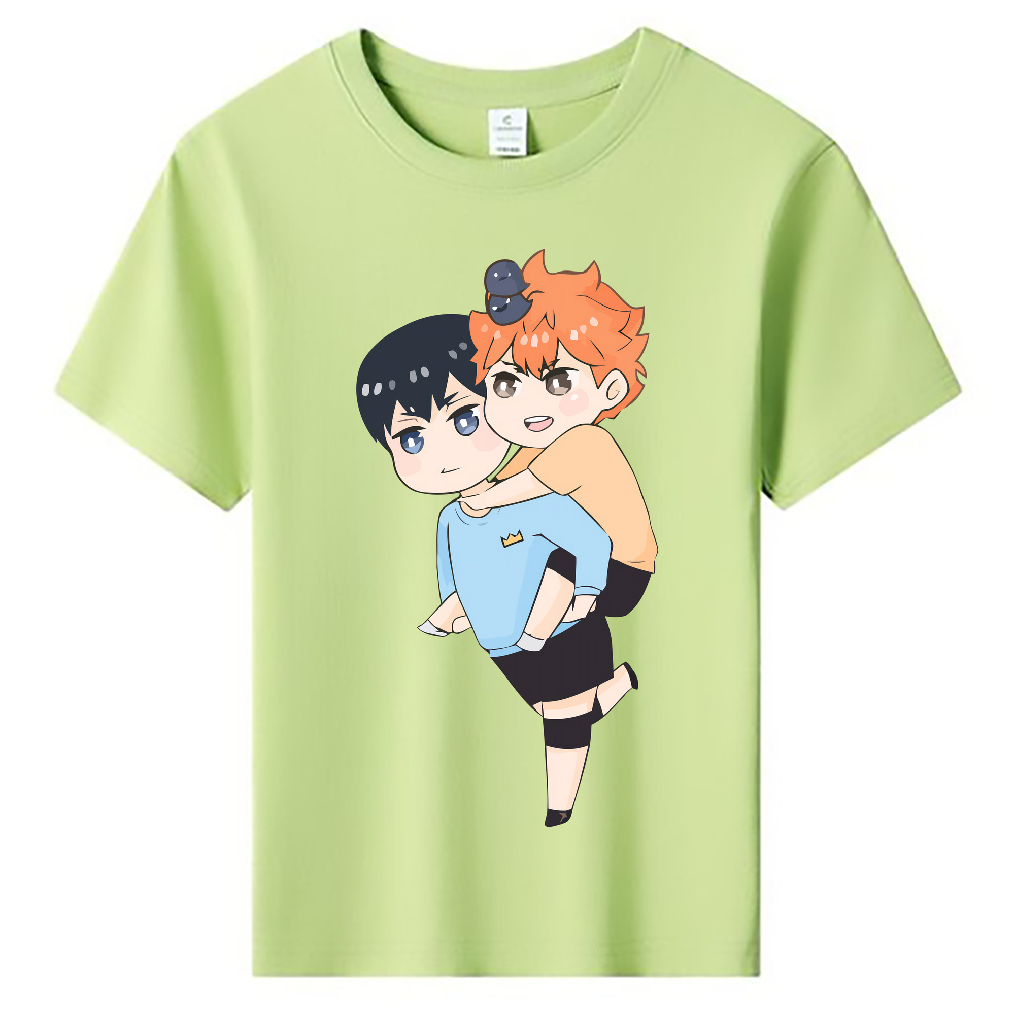 （画像用） ハイキュー!! Haikyu!! 綿100％キッズTシャツ（フロントプリント）
